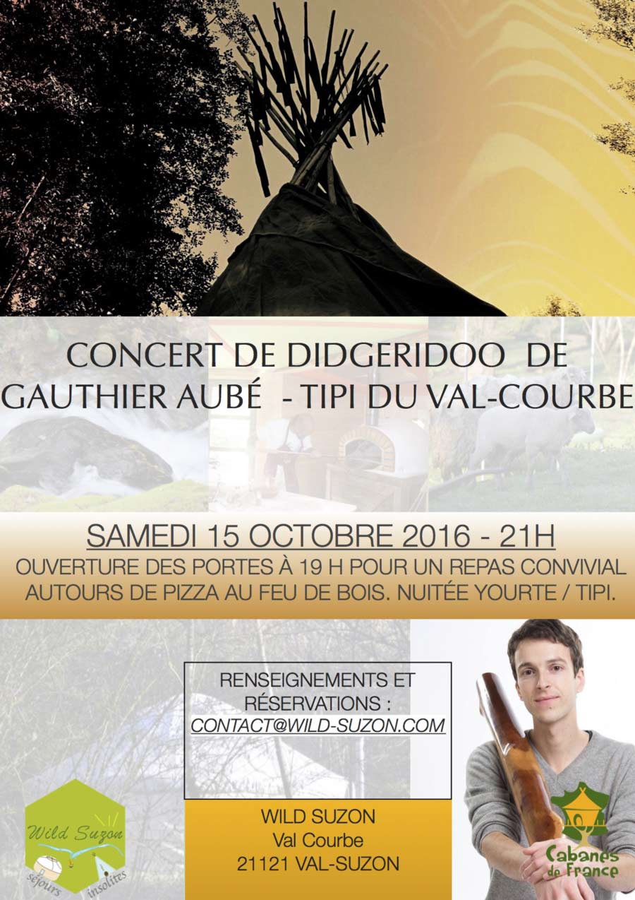 Concert Didgeridoo au Val Courbe