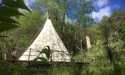 Tipi en Ardèche